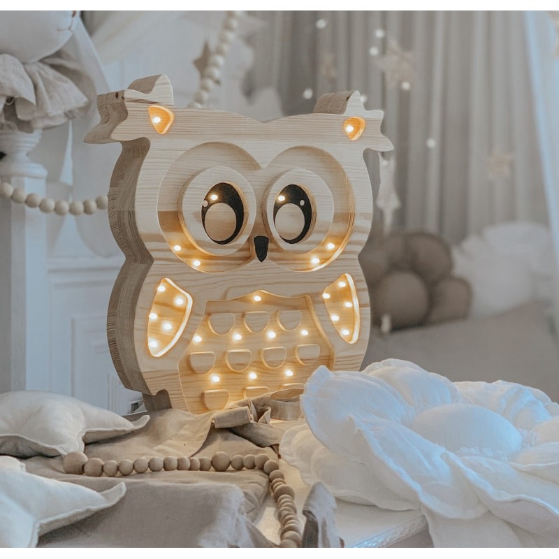 Gufo notturno │Decorazioni e camerette │ Lignea Kids