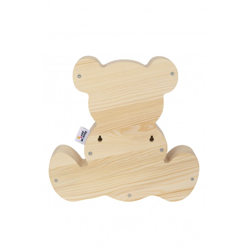Lampe ours en bois enfant Lampe ours en bois enfant
