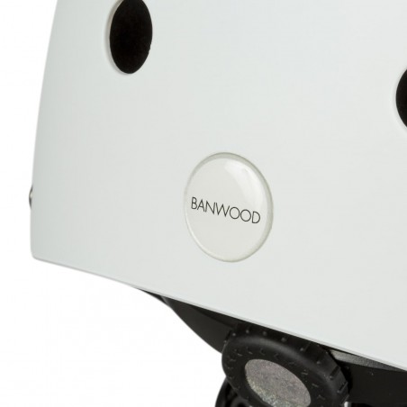 Casque de vélo blanc pour enfant Banwood