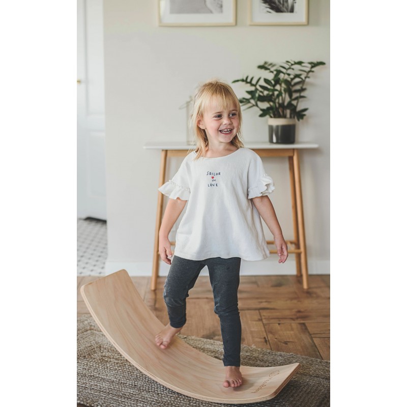 TWR-Planche Équilibre Enfant-Planche Montessori-Board avec certificat CE  Planche en bois courbée écologique et artisanale fabriquée en Espagne.