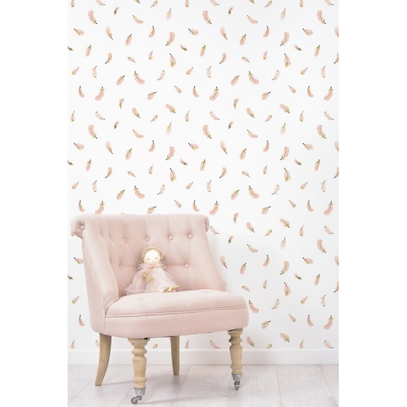 papier peint plumes dorées papier peint plumes dorées