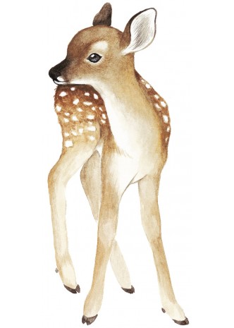 sticker mural bambi