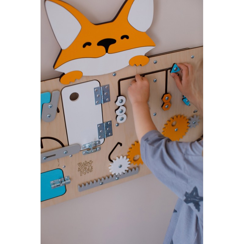 Planche d'activité Montessori │Busy board │ Lignea Kids