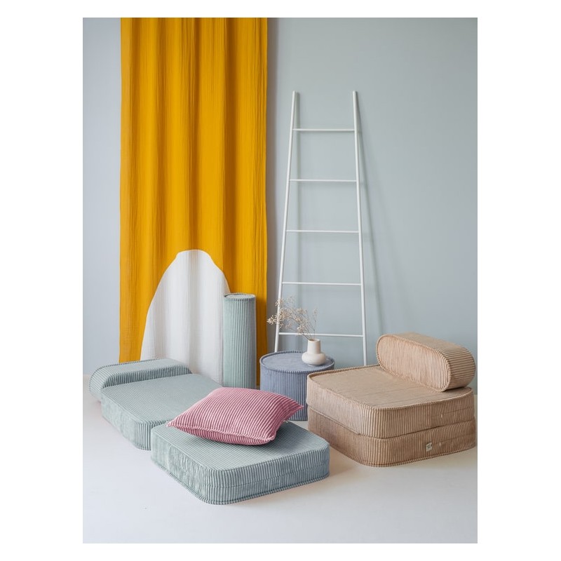 Chaise rabattable en velours Chaise rabattable en velours