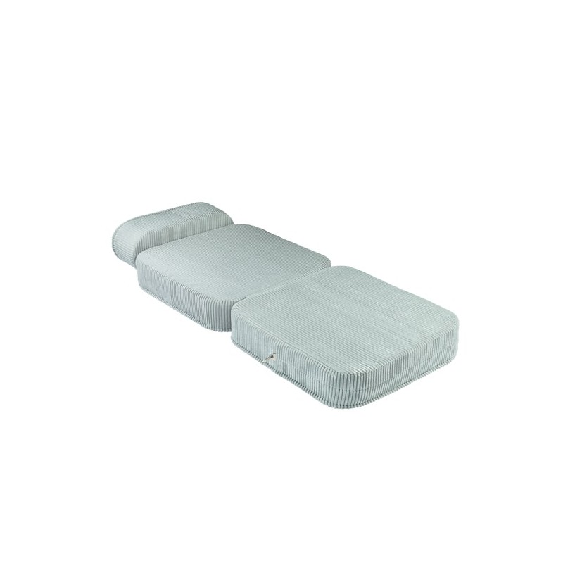 Chaise rabattable en velours Chaise rabattable en velours