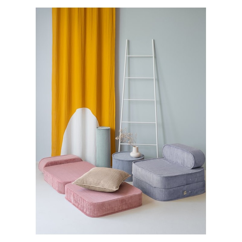 Chaise rabattable en velours Chaise rabattable en velours