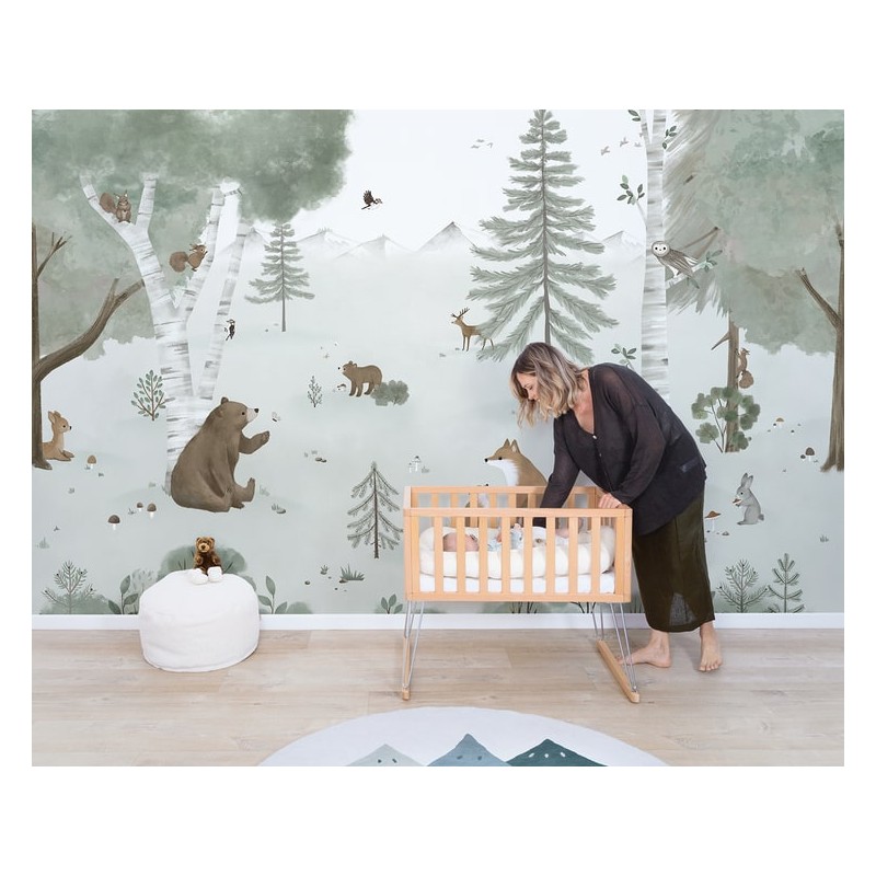 Papier peint panoramique montagne