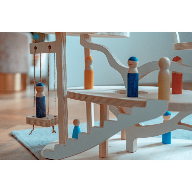 Cabane dans les arbres Montessori Cabane dans les arbres Montessori