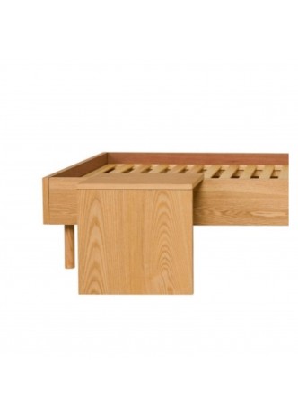 table de chevet bois design