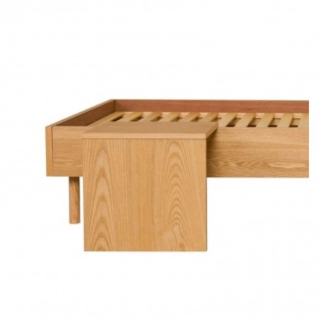 table de chevet bois design