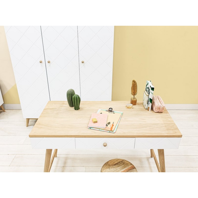bureau blanc avec tiroir bureau blanc avec tiroir