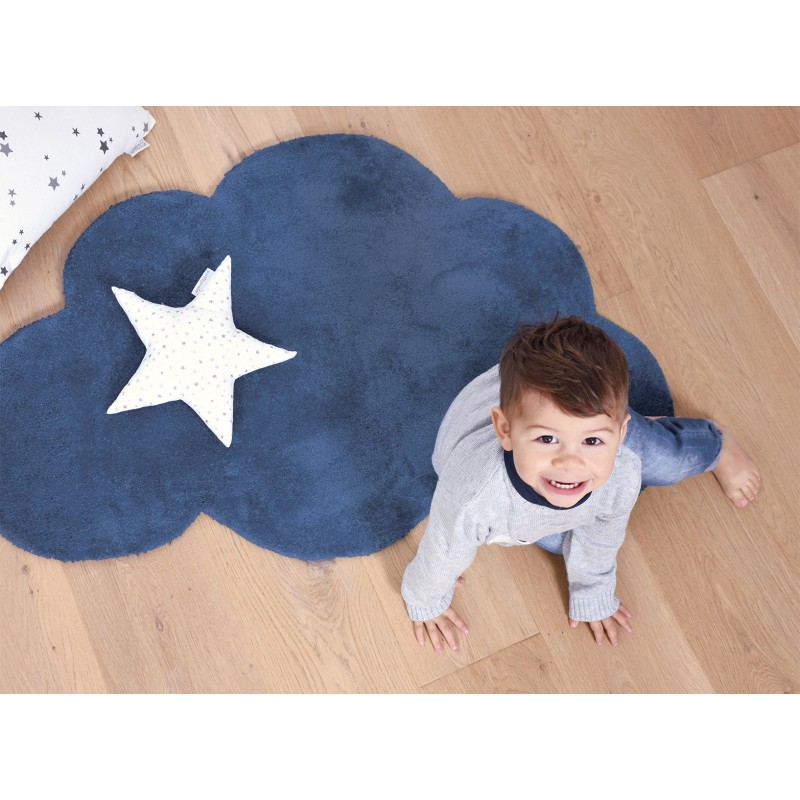 Tapis nuage Bleu marine Tapis nuage Bleu marine