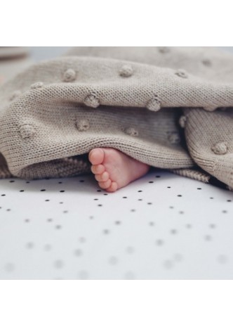 Couverture bébé en tricot │ Linge de lit bébé │ Lignea Kids
