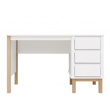 Bureau laqué blanc