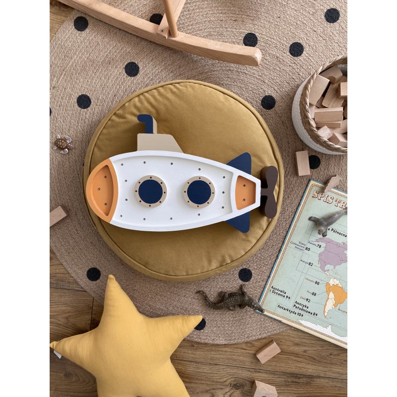 Lampe veilleuse Sous-marin blanc Lampe veilleuse Sous-marin blanc