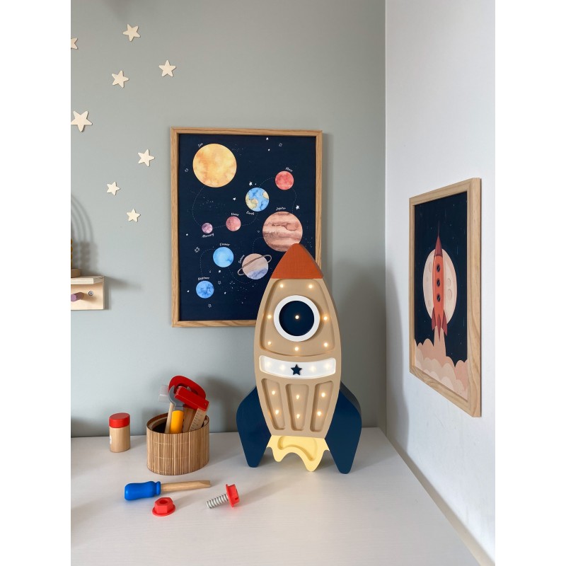 Lampe veilleuse Fusée Lampe veilleuse Fusée