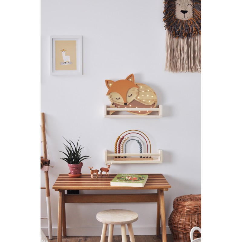 Lampe veilleuse Renard naturel Lampe veilleuse Renard naturel
