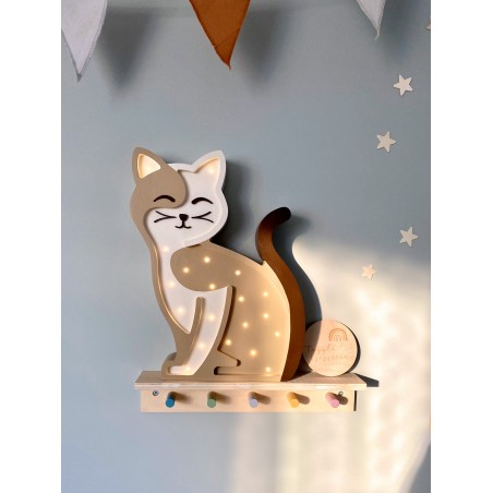 Lampe veilleuse Chat