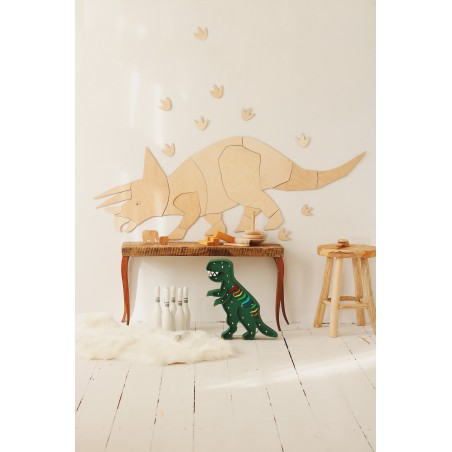 Décor mural Tricératops