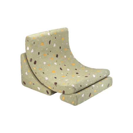 Fauteuil Moon Terrazzo Olive