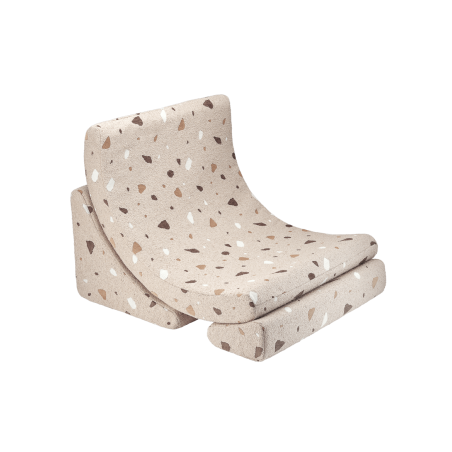 Fauteuil Moon Terrazzo Sable